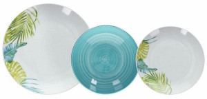 Набор тарелок Metropol Bali 18 шт