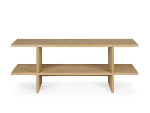 Прямоугольный журнальный столик из дуба