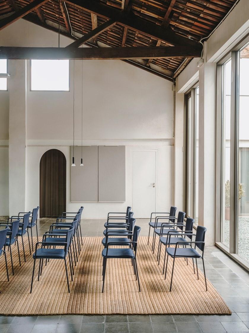 ENEA Штабелируемый тканевый стул с подлокотниками Ema sun-id-1445413 - Вид №11