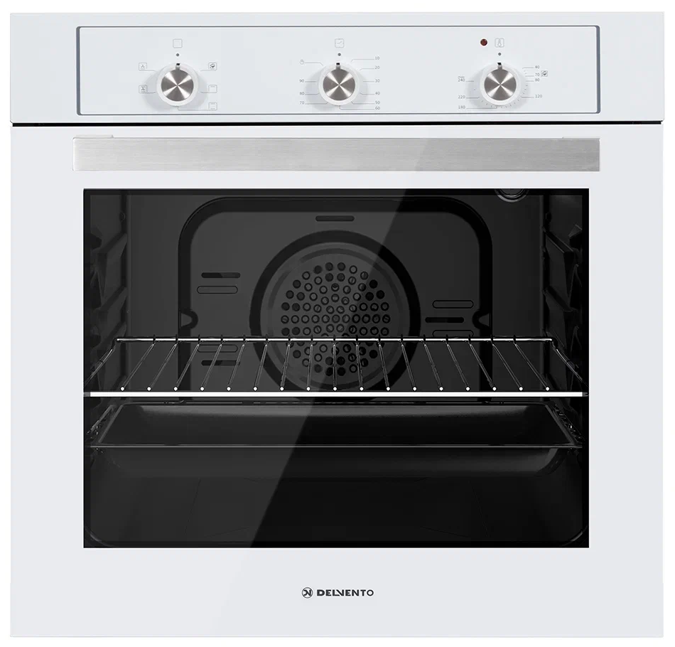 9057810 Электрический духовой шкаф Delvento V6EW16001 белый STDN-0074126