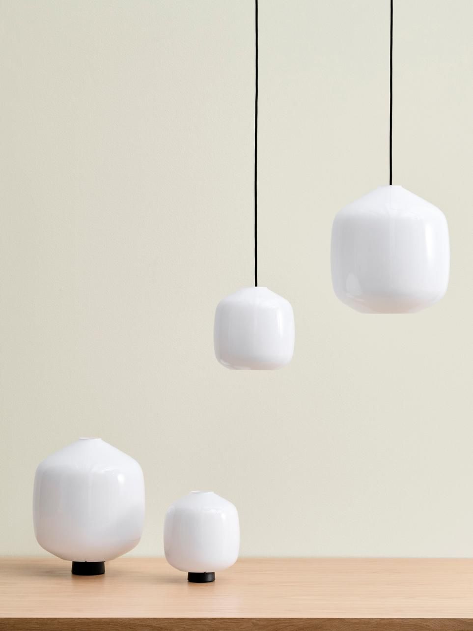 Настольная лампа из дутого стекла Hay Buoy ARCH-00108227 - Вид №4