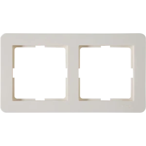 Двухместная рамка SYSTEME ELECTRIC W59 для розеток и выключателей 82593332