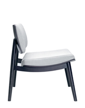 To-kyo 541 Кресло для отдыха с каркасом из древесины бука, 4 ножки. Сиденье и спинка мягкие. Et al. To-Kyo