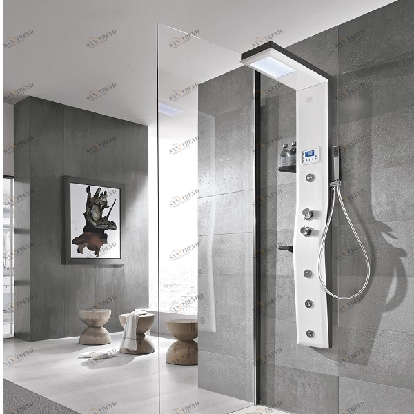 Душевая колонна Etoile 125 см с хромотерапией 4ETA6N0 Gruppo Geromin