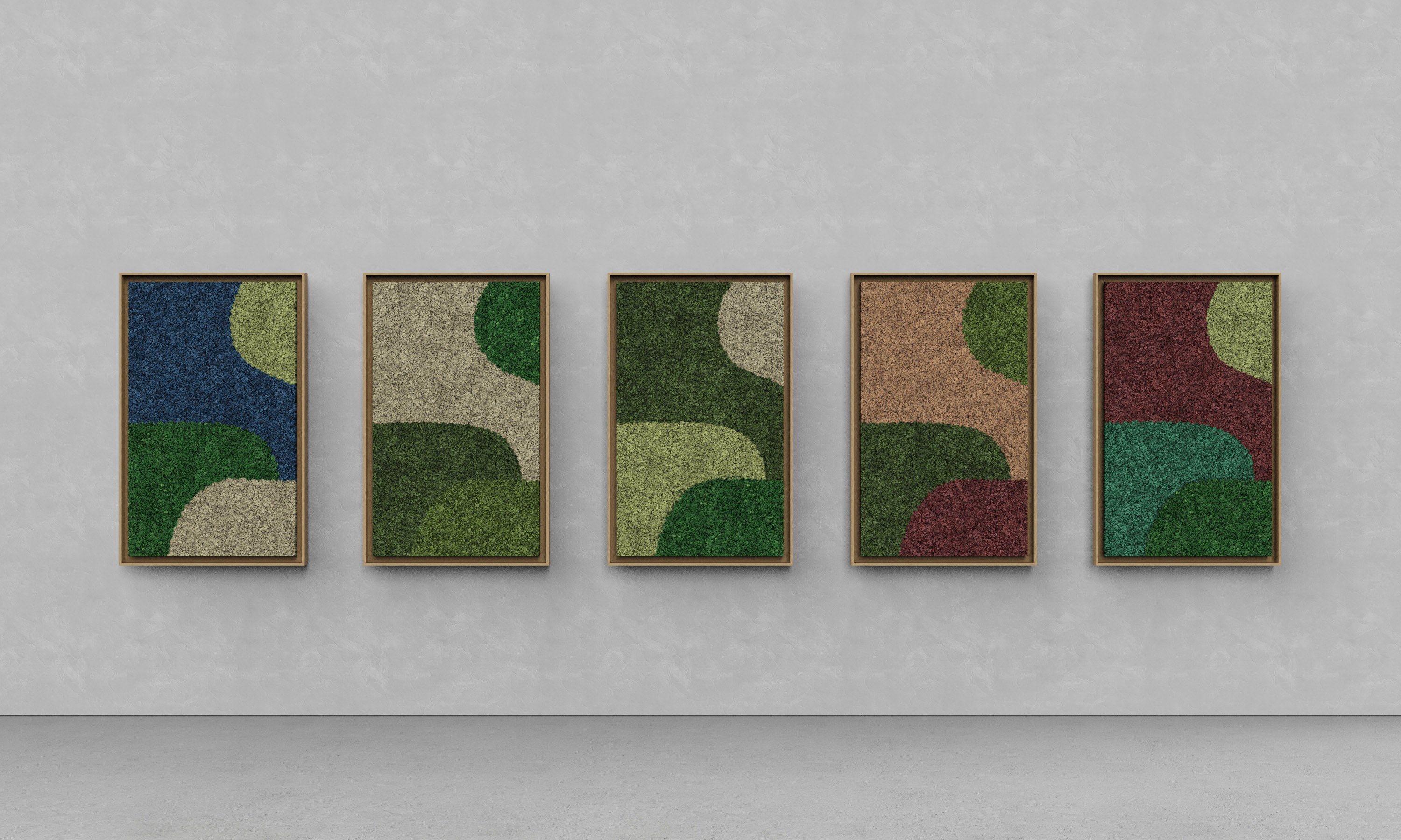 Акустическая панель из мха GREENMOOD FRAMED SYNERGY ARCH-00061647 - Вид №10