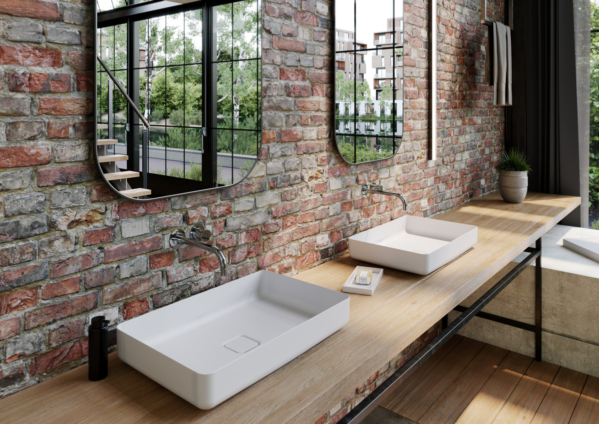 Умывальник KALDEWEI Сталь эмалированная 3184 282 холодный серый 90 3184282 - Вид №11