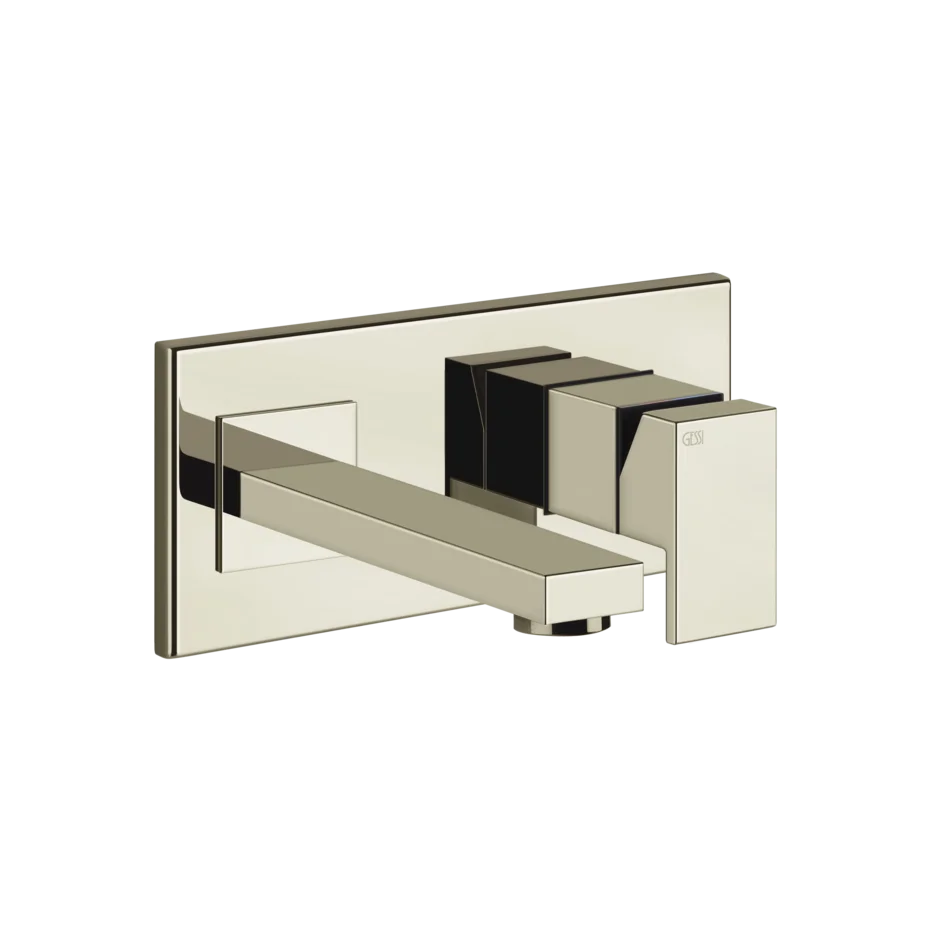 Смеситель для умывальника 44834 720 Gessi Rettangolo НИКЕЛЬ PVD 44834720