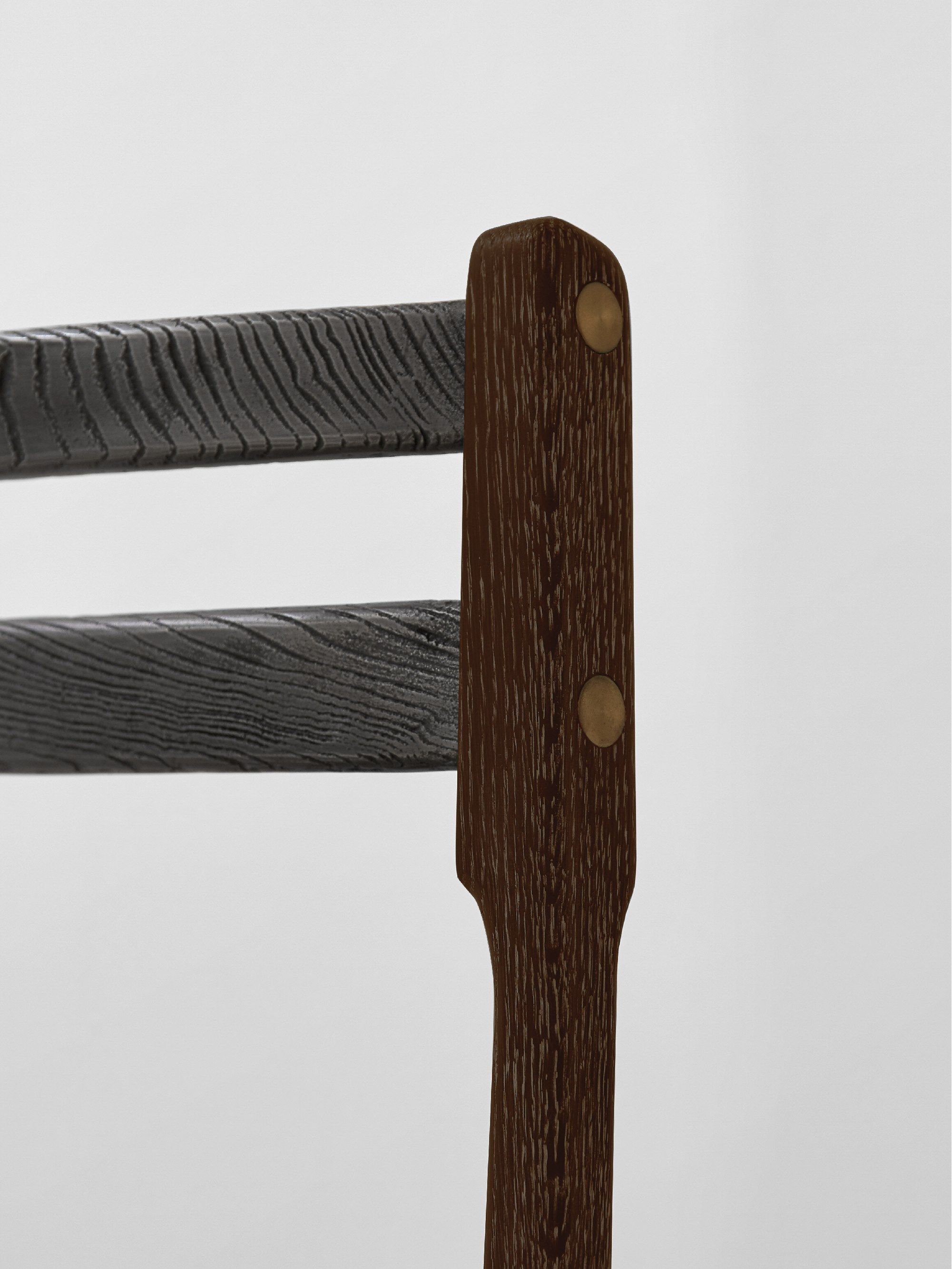 Дубовый стул с мягким сиденьем District Eight Сборка ARCH-00136221 - Вид №5