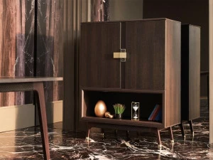 Enza Home Буфет из лакированной древесины с распашными дверцами Navona