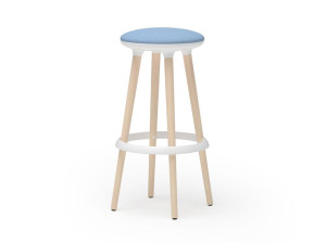 Деревянный мягкий стул