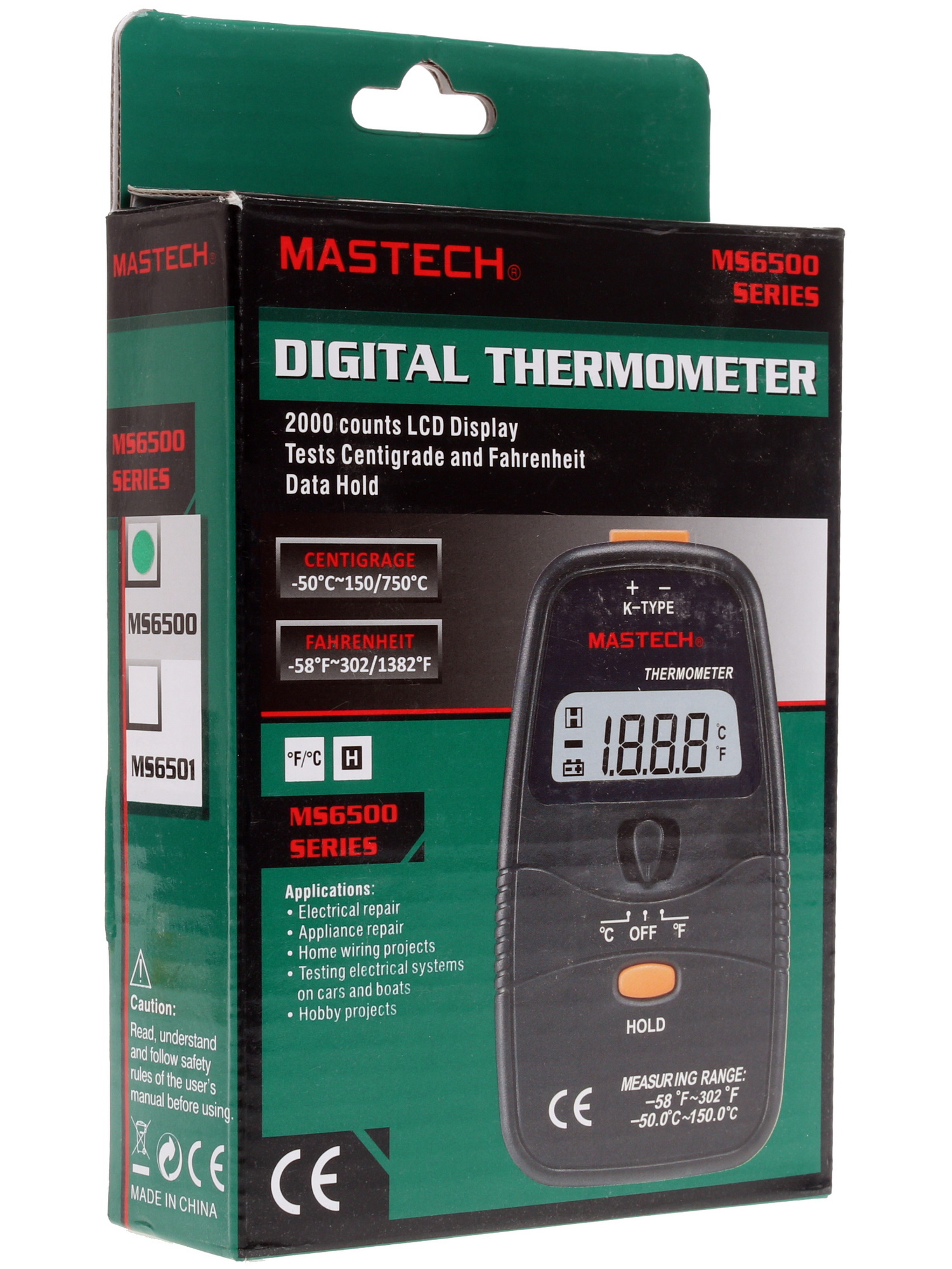 Термометр Mastech MS6500 1128073 STDN-0102656 - Вид №8
