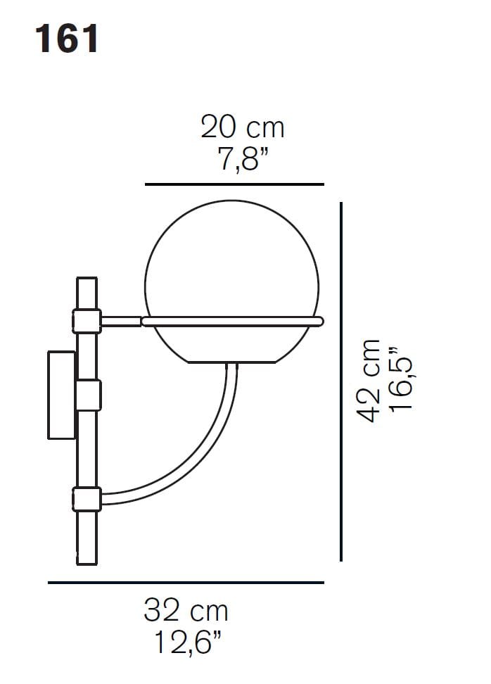 Поликарбонат открытый настенный светильник Oluce Lyndon ARCH-00023465 - Вид №4