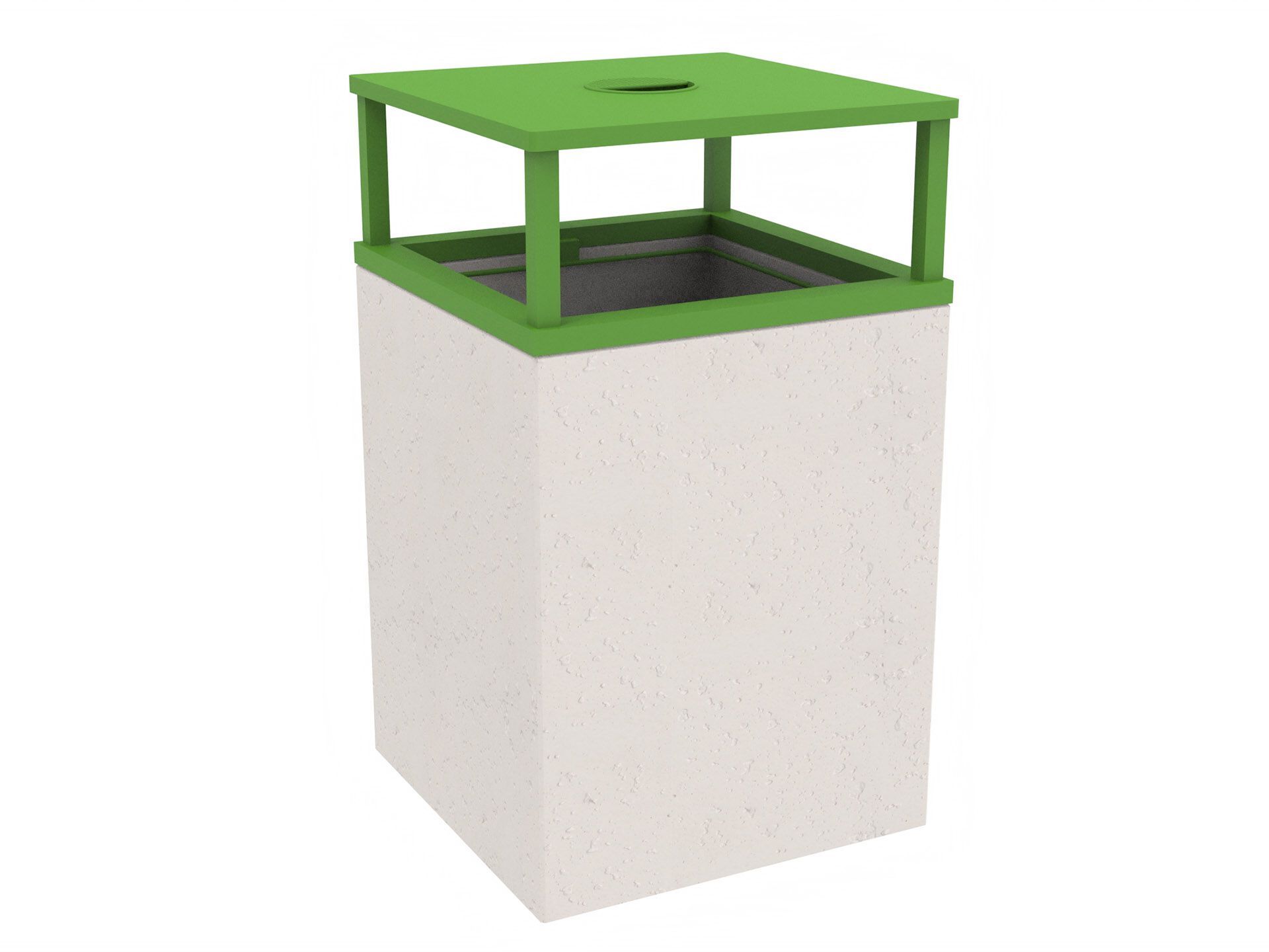 Бетонные стойки для мусора с крышкой Lazzari Афина ARCH-00133561 - Вид №6