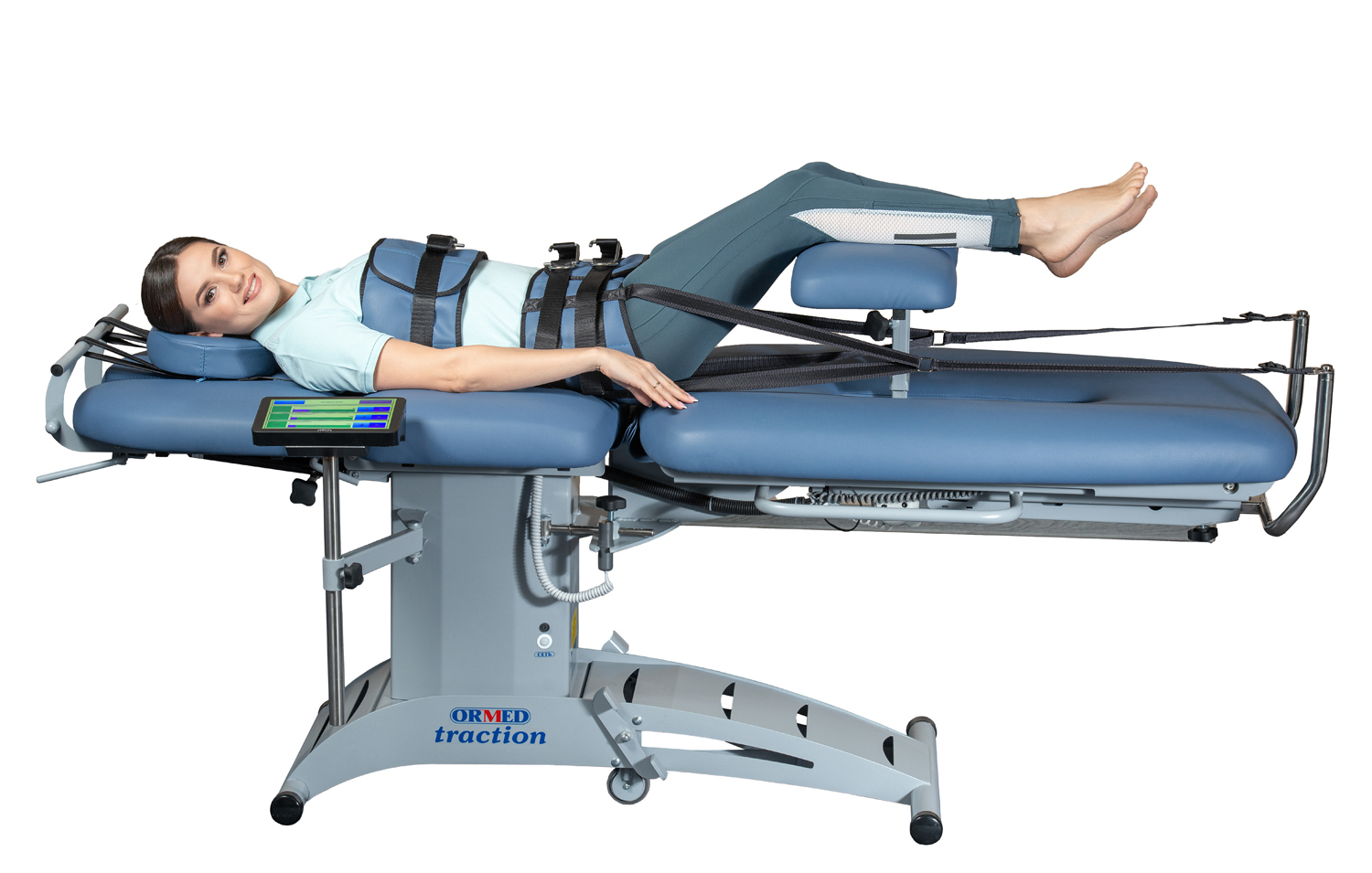 Тракционный стол для вытяжения позвоночника «ОРМЕД-Тракцион» Santreyd MED-82