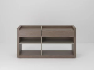 PROF Прямоугольная деревянная консоль с ящиками Sessanta