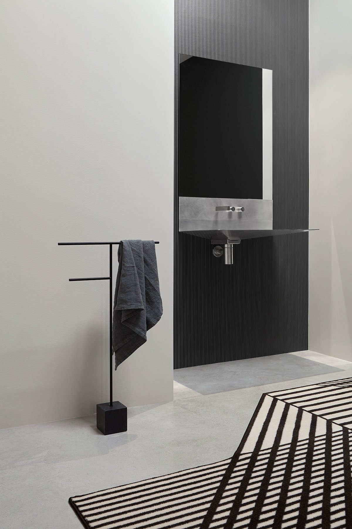 Lavandino Подвесная раковина настенная прямоугольная Antoniolupi  белая  - Вид №3