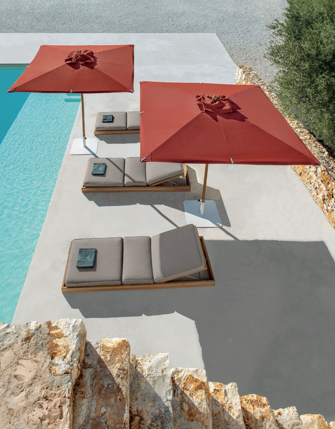 Лежак для сада с колесами Ethimo сущность ARCH-00083529 - Вид №2