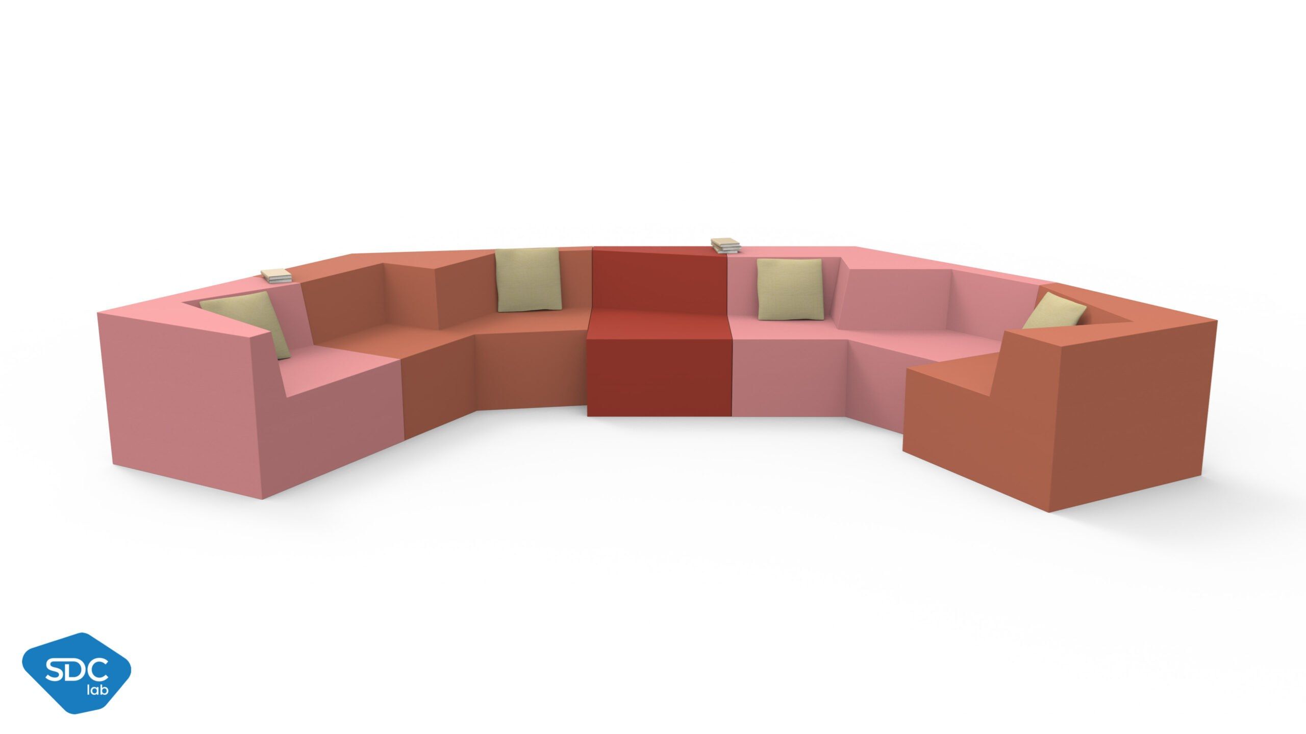 QM Foam кресло для контракта Quinze & Milan Skew ARCH-00079001 - Вид №2