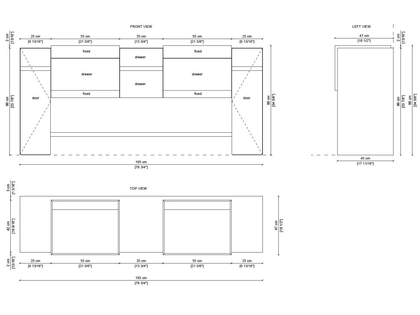 Умывальник из натурального камня Davani Parallel ARCH-00124633 - Вид №4