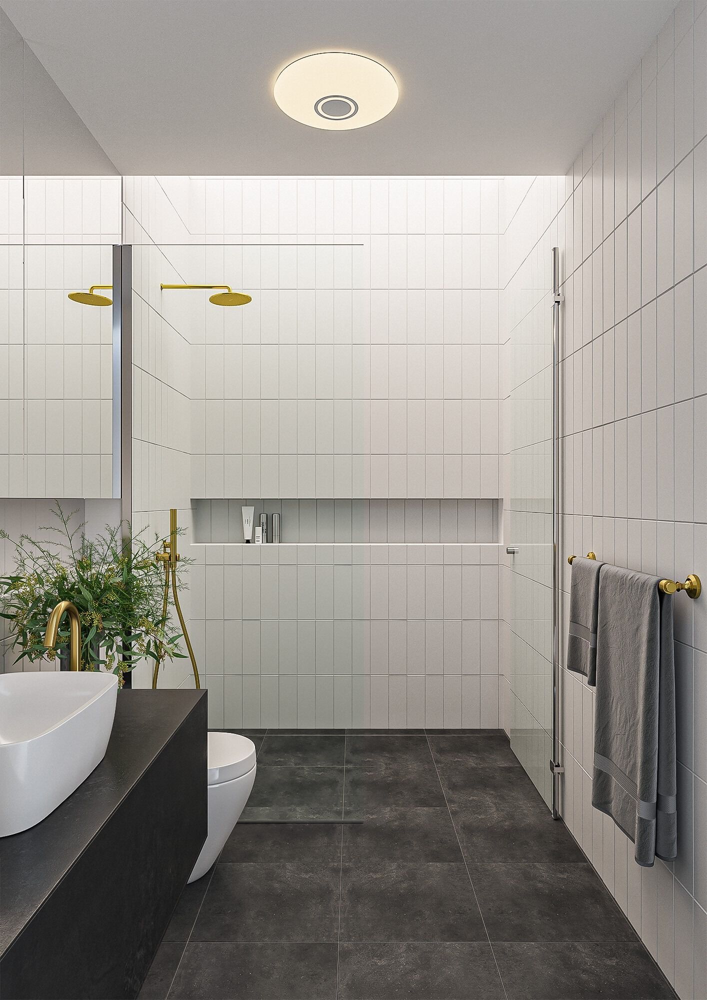 Пластиковый настенный светильник / потолочный светильник Nordlux DJAY SMART COLOUR ARCH-00024208 - Вид №4