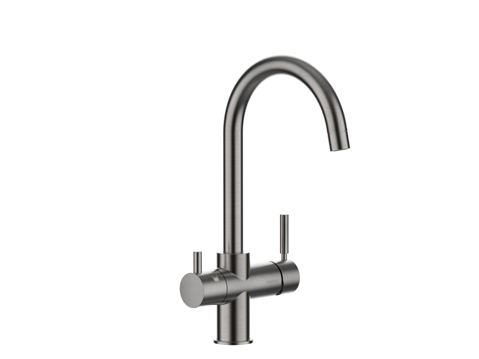 Однорычажный смеситель для кухни с поворотным изливом GUGLIELMI RUBINETTERIE чистый ARCH-00101393 - Вид №1