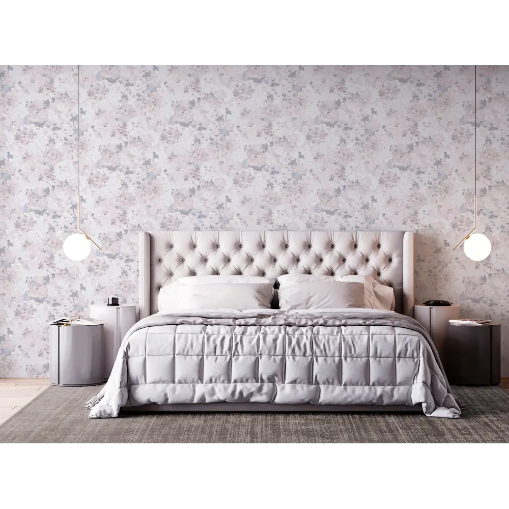 Обои флизелиновые WallSecret Garden кофейные 1.06 м 8624-11 STLM-2208906 - Вид №2