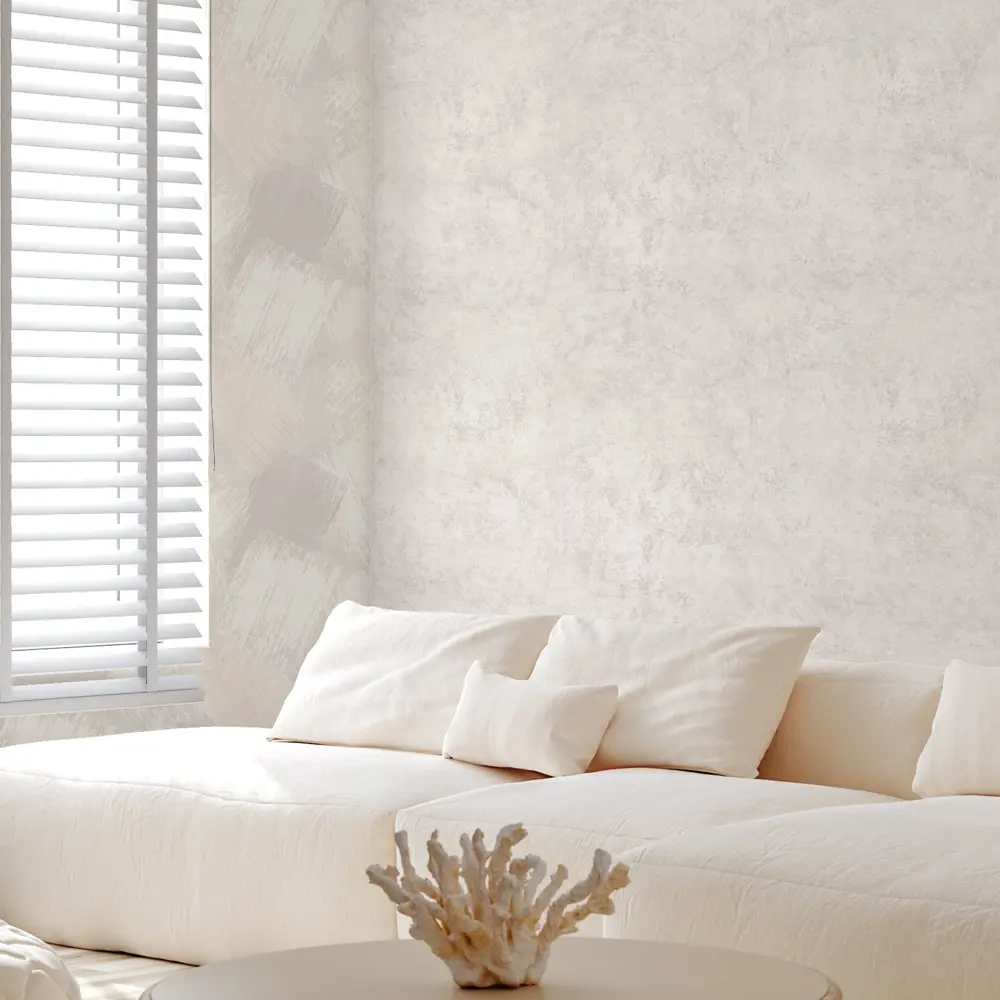 Флизелиновые обои Palitra Home Art Club белые рельефные 1.06 м 89434189 STLM-1571238 - Вид №4