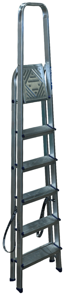 Стремянка алюминиевая 6 ст ALUMET Ам706 - Вид №6