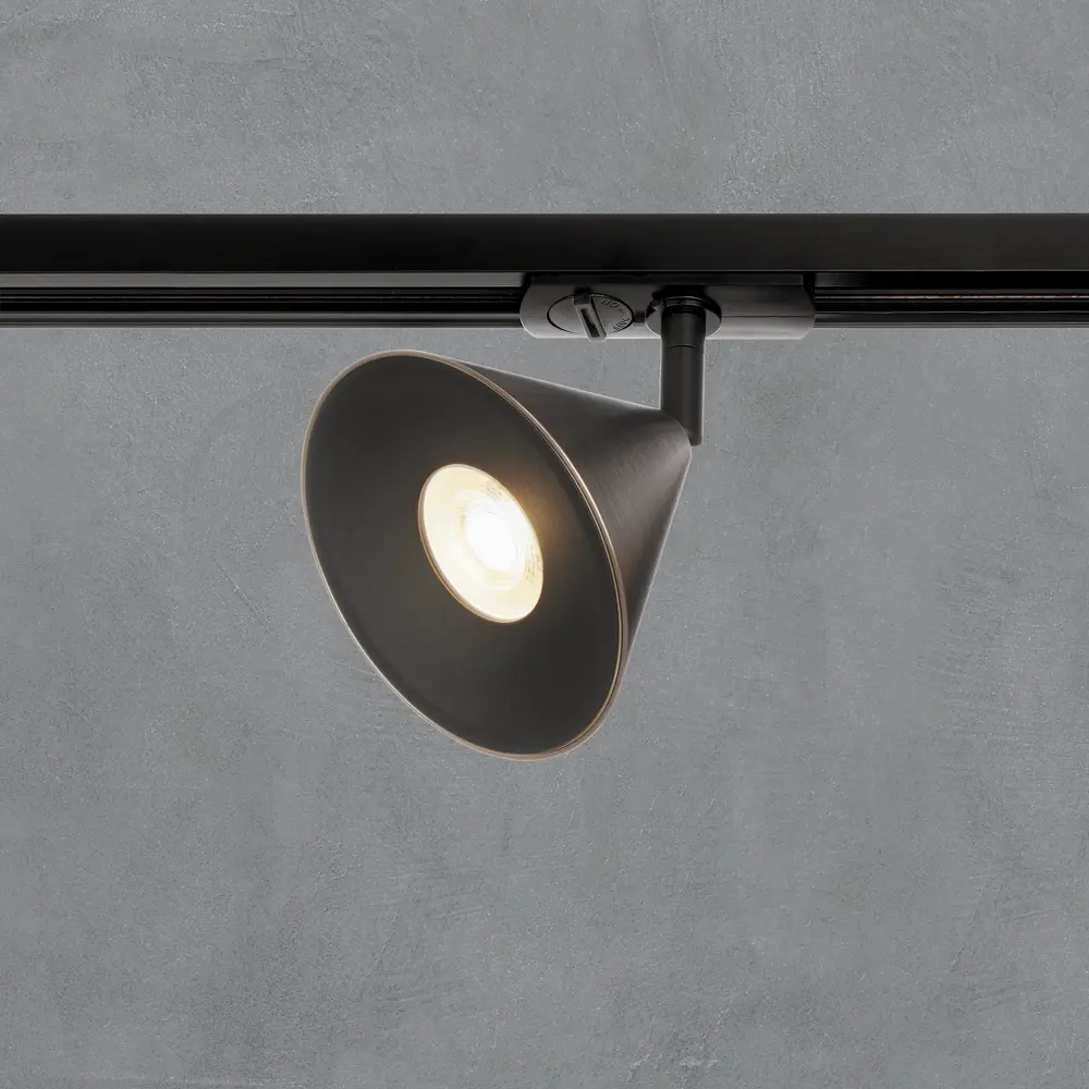 Трековый спот Wolta WTL-GU10 с хромированным корпусом для акцентного освещения 89436511 STLM-1585192 - Вид №1