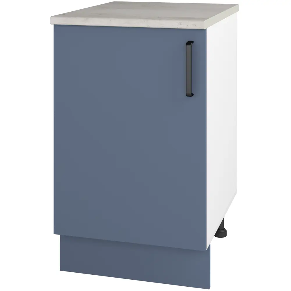 Кухонный шкаф напольный Нокса 50x86x56 см ЛДСП цвет голубой Santreyd STLM-2143817 - Вид №1