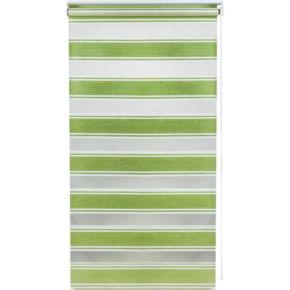 Штора рулонная день-ночь Дэли 55x160 см салатовая MIAMOZA STLM-2124652