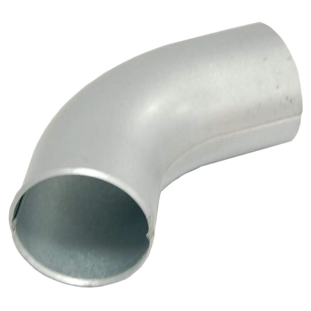 Колено стока РЕ 90 мм оцинкованный Grand Line STLM-2149989