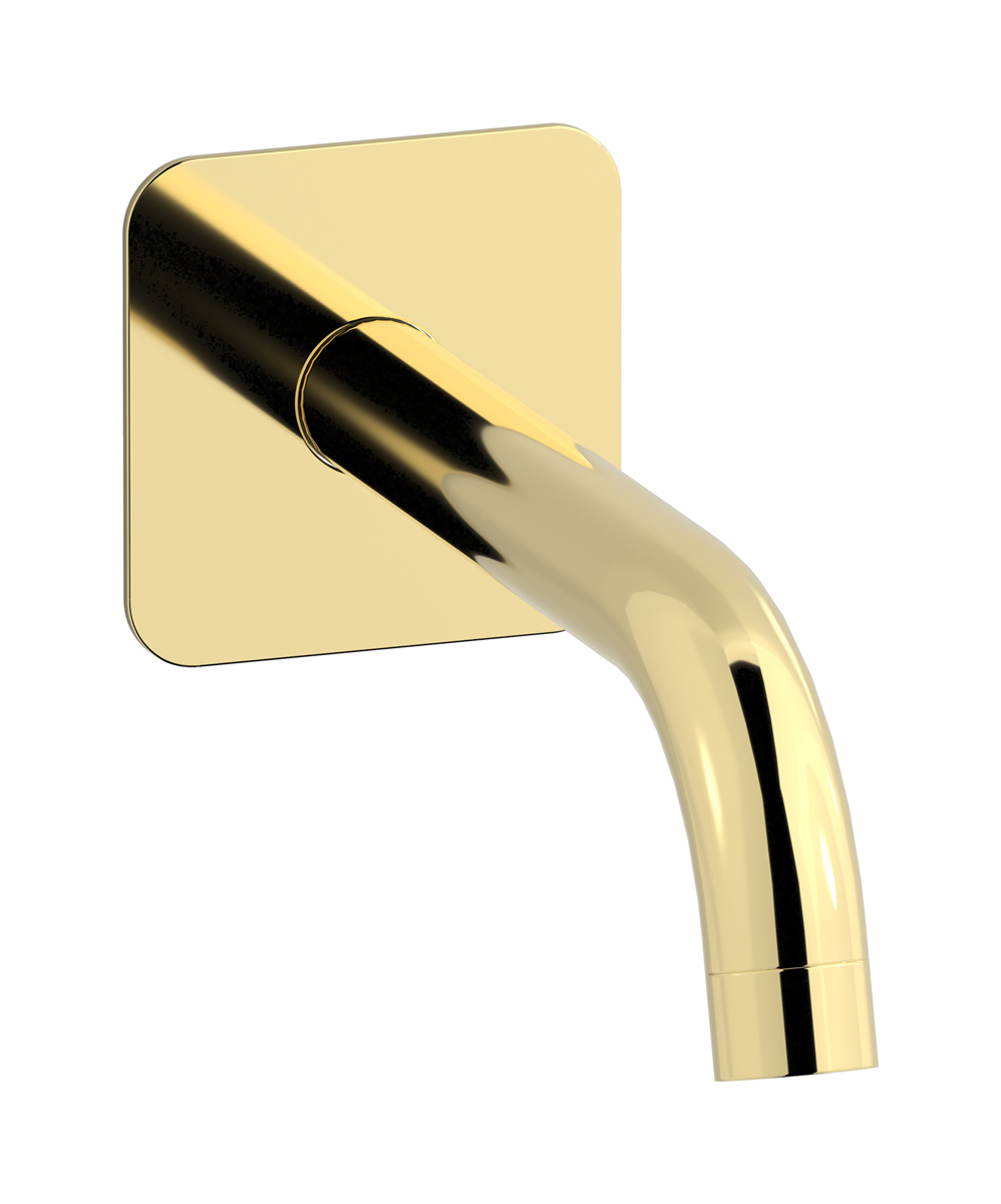 Длинный настенный излив для ванны WE ARE IB id328ii_22 Pale Gold Industria