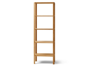 Дубовая двухсторонняя самонесущая полка