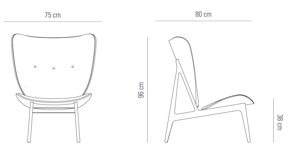 Тканевое кресло NORR11 Elephant ARCH-00043990 - Вид №2