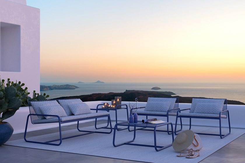 MEMEDESIGN Садовое кресло из металла с подлокотниками Lolita sun-id-1490325 - Вид №4