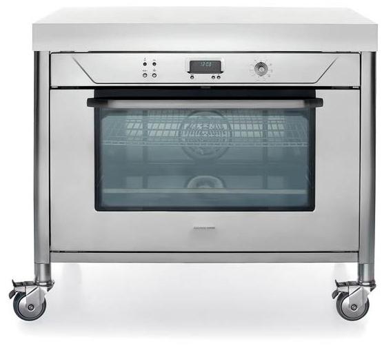 ALPES-INOX Отдельностоящий кухонный модуль из нержавеющей стали для варочной панели Liberi in cucina sun-id-1354322 - Вид №4