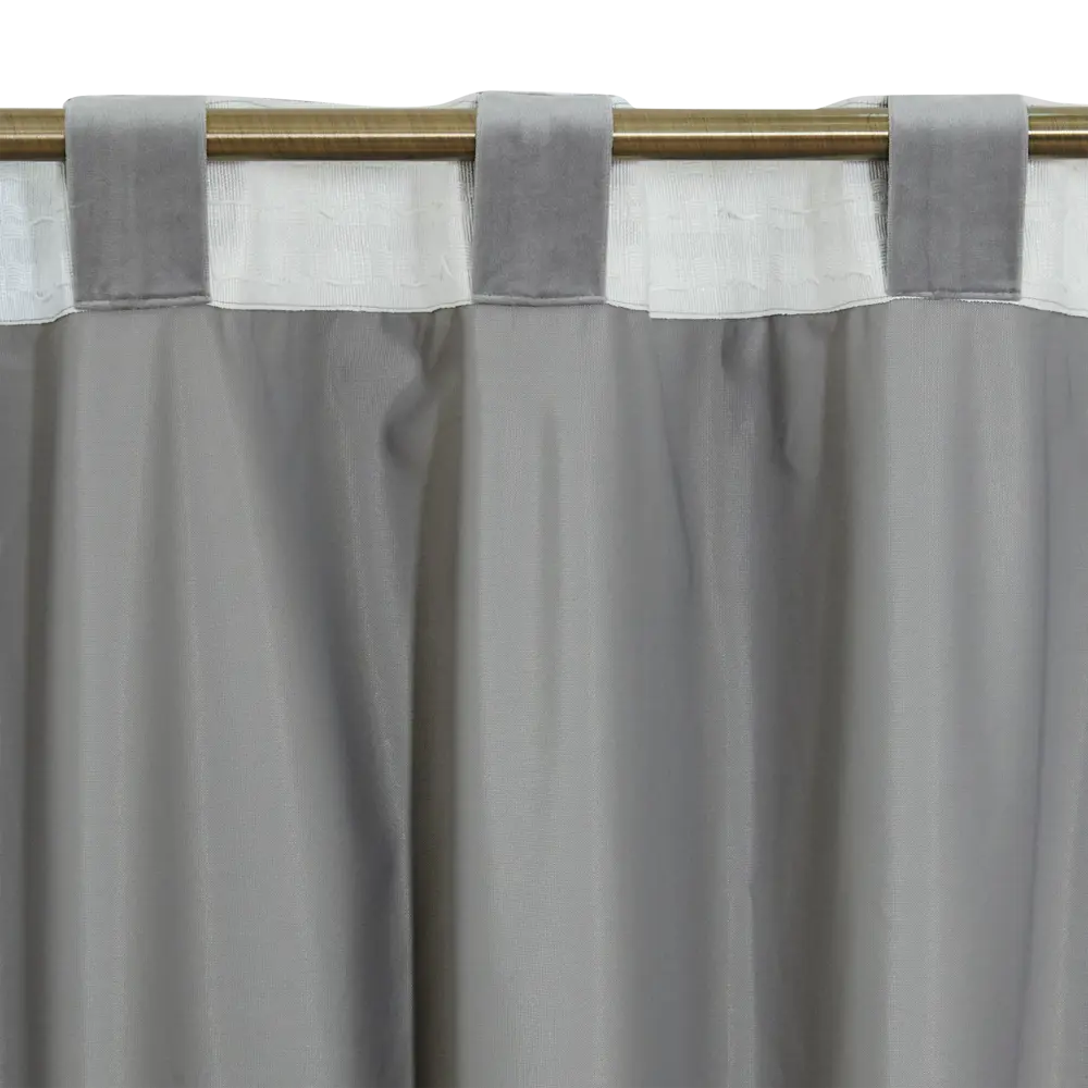 INSPIRE Штора Dubbo Granit с волнообразным дизайном 200x280 см 84756511 STLM-0054628 - Вид №4