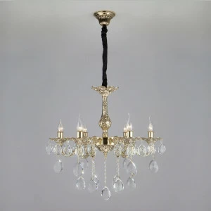 Подвесная люстра Bogates Leandro 284/6 Strotskis BOGATES ДИЗАЙНЕРСКИЕ, LEANDRO 187472 Золотой
