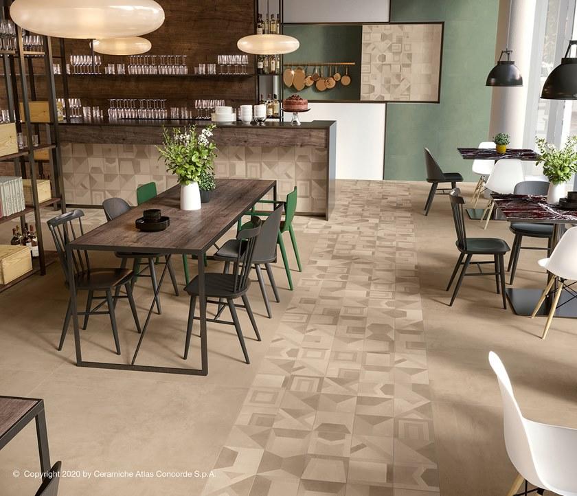 Atlas Concorde Настенная / напольная плитка из керамогранита с эффектом энкаустики Venti boost sun-id-1400680 - Вид №12