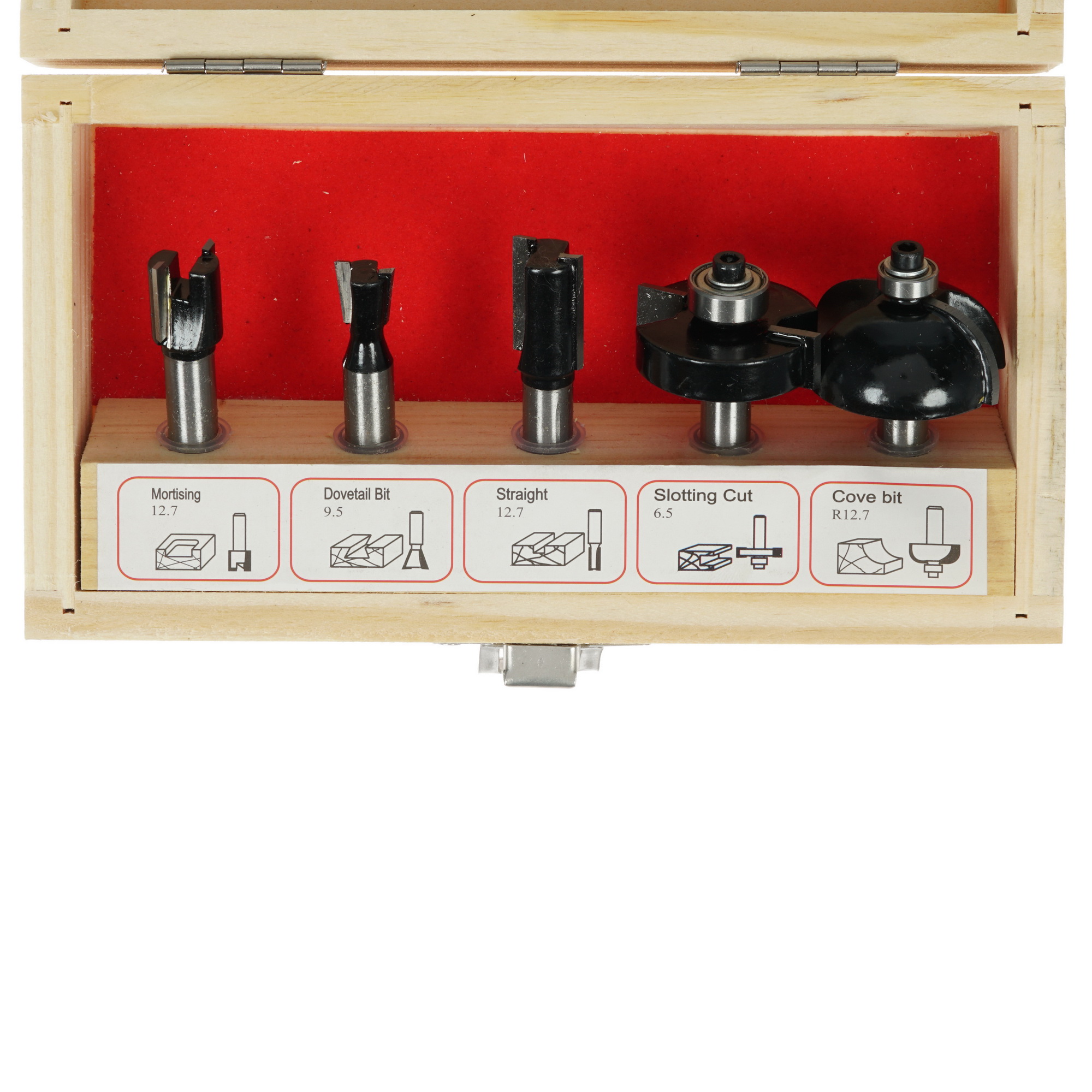 Набор фрез Калибр 0501 5 шт 1241725 STDN-0015877 - Вид №1