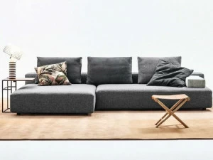 Twils Lounge 3-х местный тканевый диван с шезлонгом Open