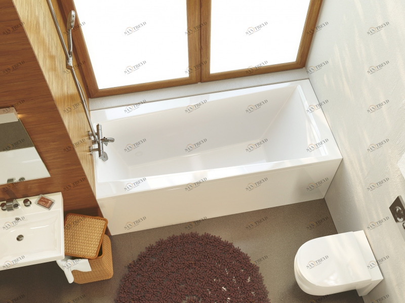 Акриловая ванна ALPEN Flora 170 AVP0034