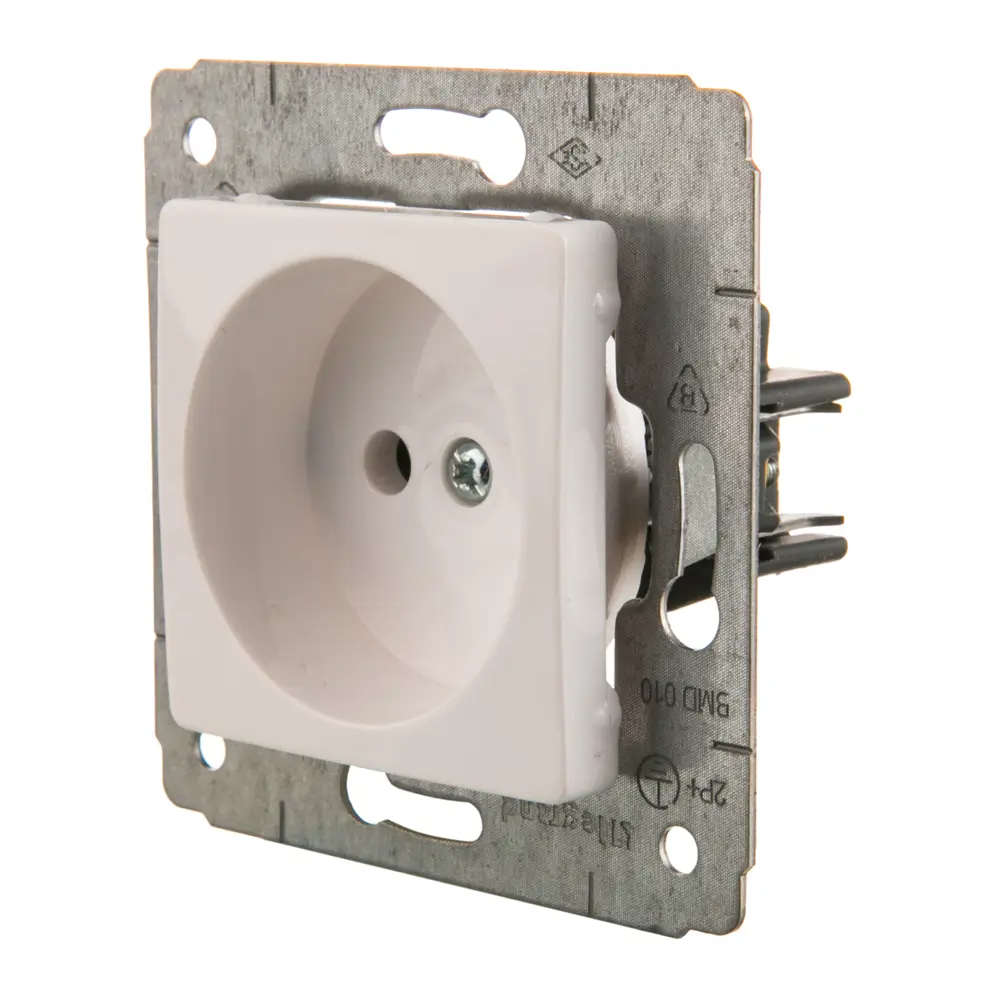 Розетка встраиваемая Legrand Cariva без заземления, цвет белый STLM-2161913