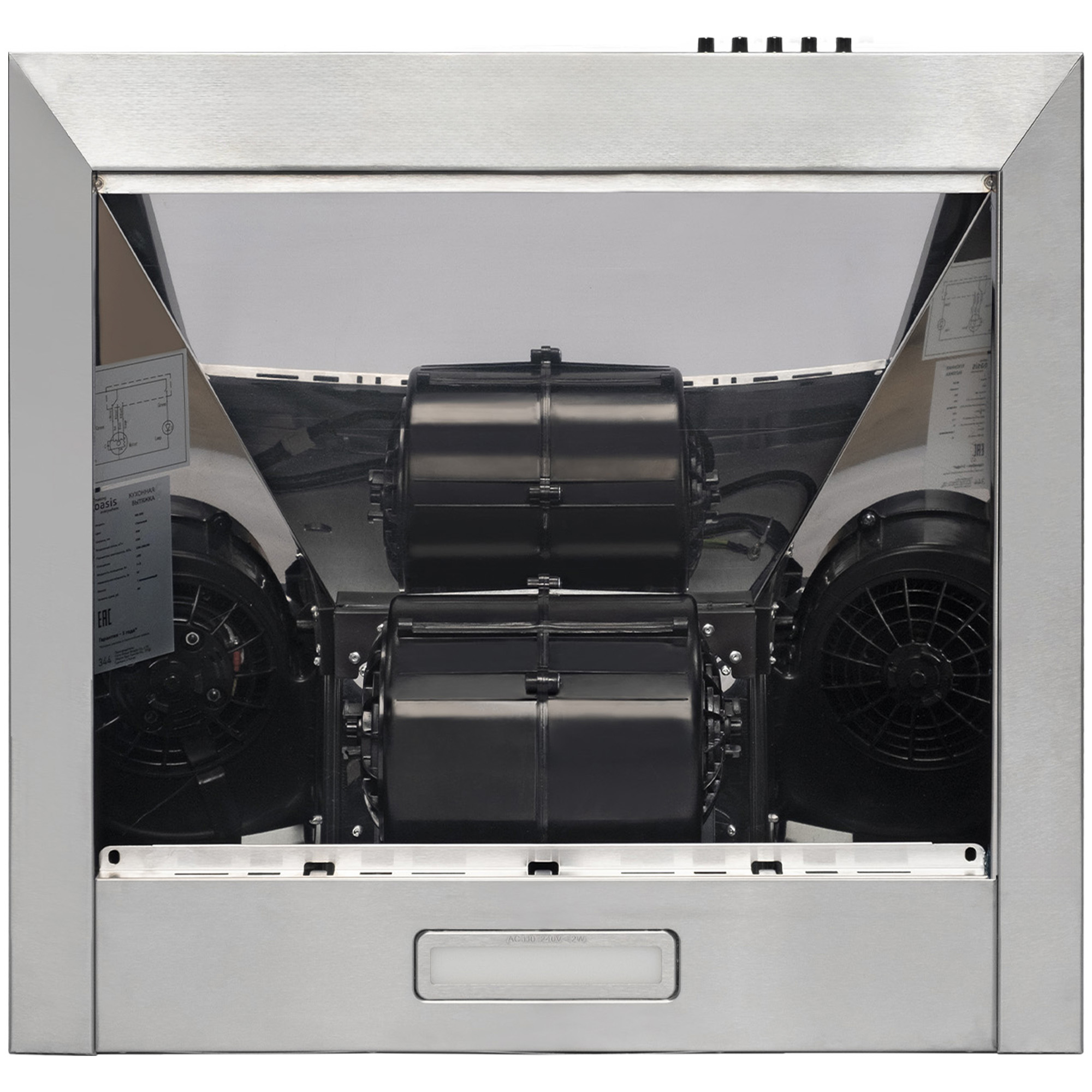 5355944 Вытяжка каминная Oasis KB-50S серебристый STDN-0151223 - Вид №5