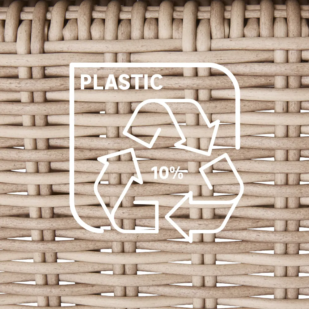 Кресло садовое NATERIAL Medena с подушками - алюминий и искусственный ротанг 87082102 STLM-0073136 - Вид №20