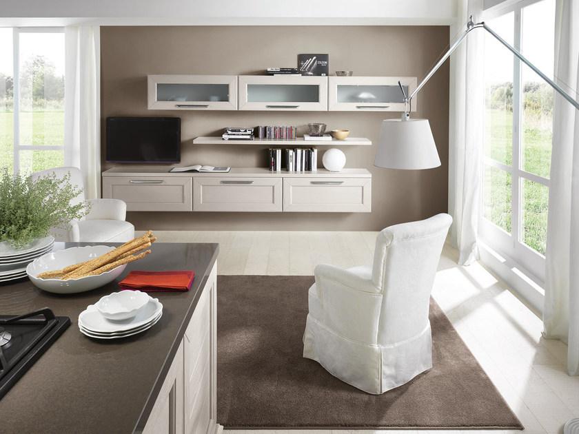 Cucine Lube Кухня из маринованного ясеня с островом Claudia sun-id-1438046 - Вид №4