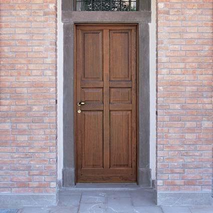 CARMINATI SERRAMENTI Входная дверь из дуба для улицы Porte e portoni d'ingresso in legno sun-id-1402067 - Вид №1