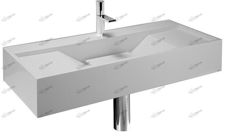 2608014 Подвесная раковина настенная овальная Vallvé  белая 