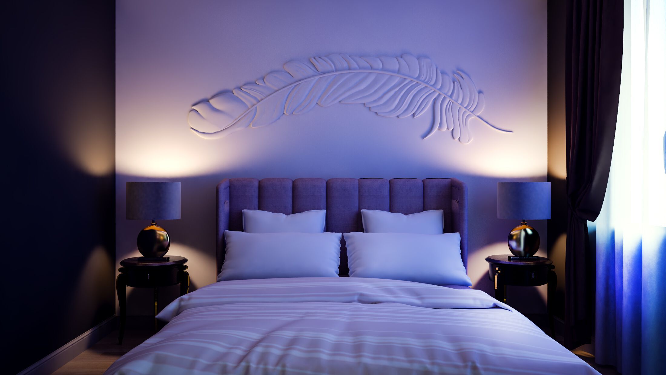 Трехмерная декоративная гипсовая панель WallDeco Pano ARCH-00095760 - Вид №2